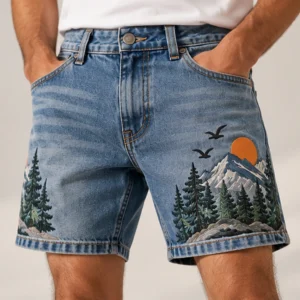 Custom Denim Shorts